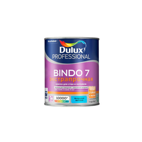 Краска Dulux Bindo 7 основа BC матовая 1 л.