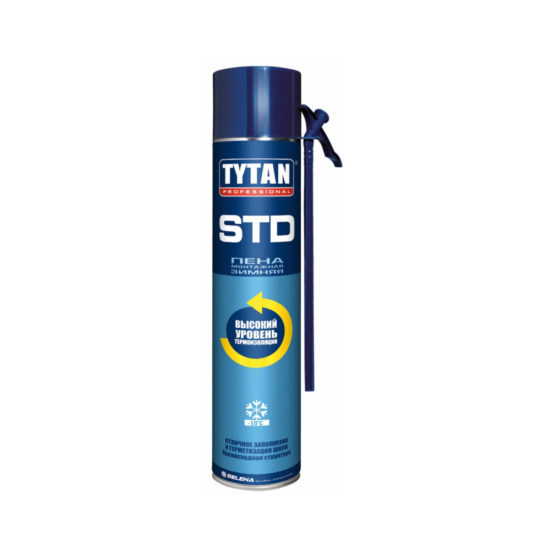 Пена монтажная Tytan O2 STD зимняя 750 мл.