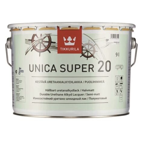 Лак яхтный Тиккурила Unica Super 20