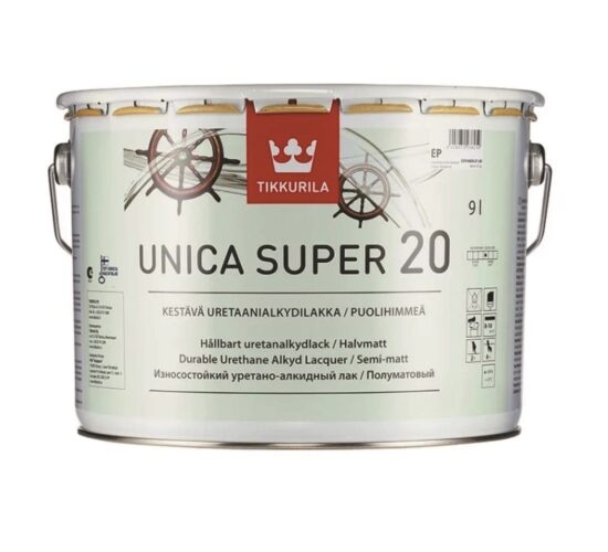 Лак яхтный Тиккурила Unica Super 20